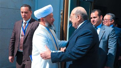 مفتي كازخستان يستقبل الوفد البرلماني المصري