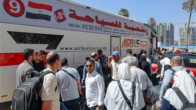 «المهندسين» تودع الفوج الأول من حجاج النقابة