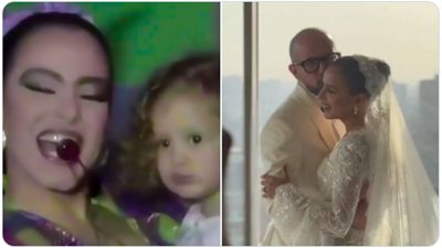 شريهان تهنئ ابنة صديقها المخرج عادل عوض بزفافها: 