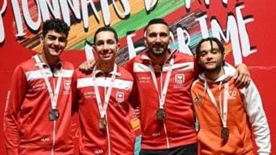 منتخب مصر لسلاح السيف يحصل على فضية أفريقيا
