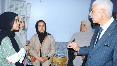 رئيس جامعة المنوفية يتفقد مدينة الطالبات الجامعية بكلية التربية النوعية بمدينة أشمون ( صور )