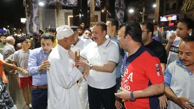 محافظ المنوفية يفتتح أعمال تطوير النصب التذكاري بالباجور .. صور