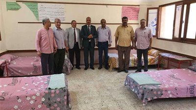 شاهد.. استراحات المعلمين بإدارة أشمون التعليمية