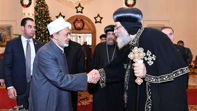 هاتفيًا.. قداسة البابا تواضروس الثانى يهنئ فضيلة الإمام الأكبر شيخ الأزهر بعيد الأضحى المبارك
