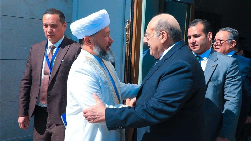 مفتي كازخستان يستقبل