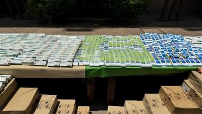 مداهمة مخزن غير مرخص بالقليوبية يبيع أدوية مخدرة ”جدول“