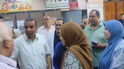 محافظ المنوفية يتفقد مستشفى صدر شبين الكوم