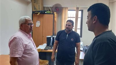 رئيس شركة مياه المنوفية يتفقد مركز شحن العدادات مسبقة الدفع بشبين الكوم