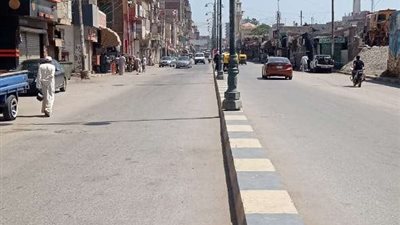 تحرير 20 محضر إشغال طريق و67 حالة ضبط في حملة موسعة بالمنوفية