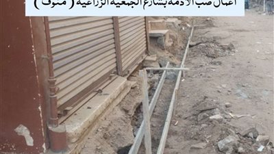 محافظ المنوفية يتابع طريق 21 بأشمون وتجهيزات الرصف بمنوف والشهداء ( صور )