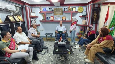 مدير تعليم المنوفية يجتمع برائد عام الاتحادات الطلابية