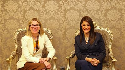 مؤتمر الاستثمار المصري الأوروبي.. المشاط تبحث التعاون المشترك مع نائب رئيس البنك الدولى لشئون العمليات