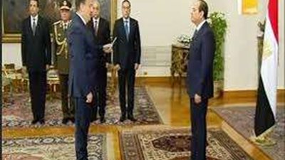 المحافظون الجدد يؤدون اليمين الدستوري أمام الرئيس السيسي