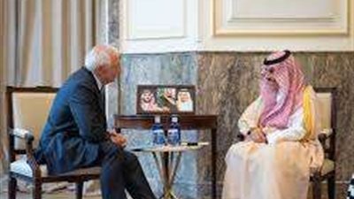 مباحثات بين وزير الخارجية السعودي وممثل الاتحاد الأوروبي حول المستجدات الإقليمية
