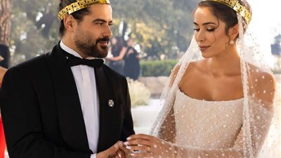 حفل زفاف ناصيف زيتون ورحمة دانييلا.. شاهد