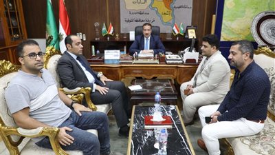 محافظ المنوفية يجتمع بمسؤولي التأمين الصحي