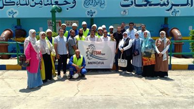 محطة مياه الفرعونية بأشمون تحصل على اعتماد شهادة 