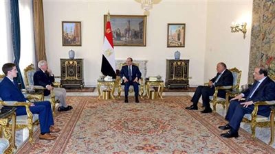 الرئيس السيسي يبحث وقف إطلاق النار في غزة مع مدير وكالة المخابرات المركزية