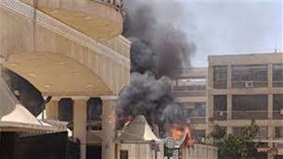 اندلاع حريق داخل قسم العناية المركزة بمستشفى الطوارئ الجامعي بطنطا