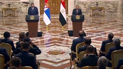 مباحثات مصر وصربيا في مختلف الأصعدة الاقتصادية والاستثمارية والعسكرية
