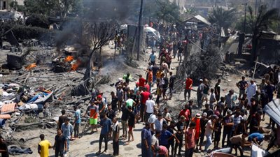 الأزهر يدين مجزرة استهداف النازحين بالمناطق الآمنة في المواصي