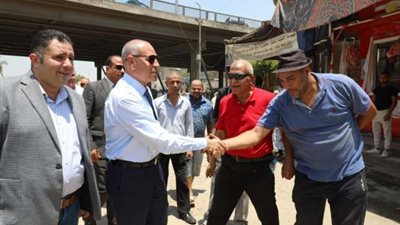 المحافظ يتابع ميدانياً أعمال تطوير أحياء شمال القاهرة
