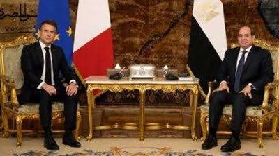السيسى يؤكد محورية العلاقات المصرية الفرنسية