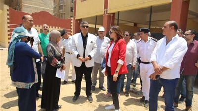 النجار يتفقد مشروع الاسطبلات الحضارية الجديدة لتحسين المنطقة الأثرية بالأهرامات