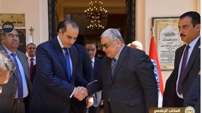 محمود فوزي يهنئ المستشار أحمد عبود على منصبه الجديد .. ويثمن دور القضاء المصري