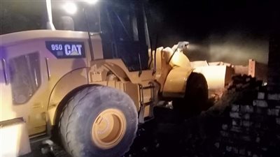 حملات مستمرة لإزالة التعديات ومخالفات البناء في منطقة الفيلات بـ ”بنها“