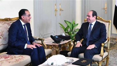 مدبولي يهنئ الرئيس السيسى بذكرى ثورة 23 يوليو