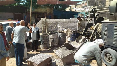 وكيل إدارة طهطا الأزهرية تشهد أعمال الخرسانات وامتحانات الدور الثاني بمعهد بنجا