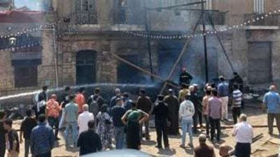 السيطرة على حريق داخل منزل في منطقة البدرشين بالجيزة