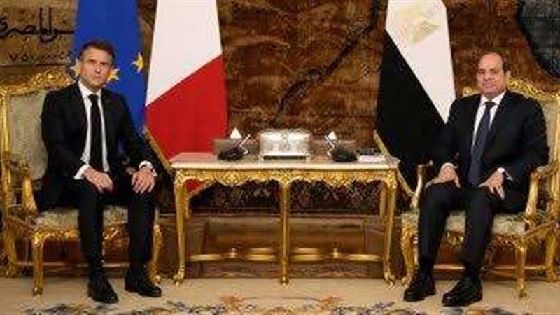 الرئيس السيسي وإيمانويل