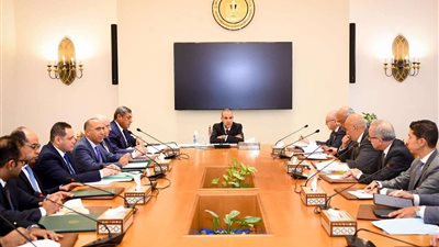 وزير الخارجية يجتمع بقيادات وأعضاء الوزارة المعنيين بالموضوعات الإفريقية