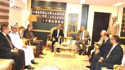 تفاصيل أول لقاء بين محافظ القليوبية ومدير الأمن الجديد