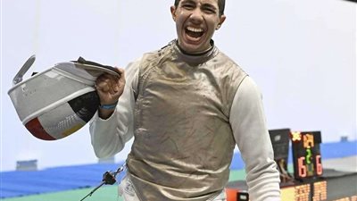 محمد حمزة بطل سلاح الشيش يودع أولمبياد باريس 2024