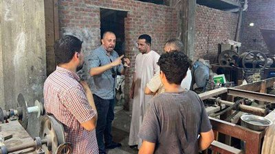 «حماية المستهلك» يضبط مصنعين غير مرخصين بالقناطر