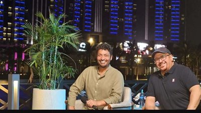 حميد الشاعري وهشام عباس يستعدان لحفل العلمين غدا