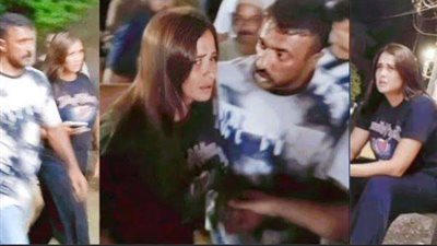 بكاء ياسمين عبد العزيز ومساندة العوضي في عزاء المنتجين الثلاثة يشعلان التساؤلات حول عودتهما