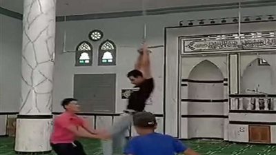 ضبط الطلاب المتهمين باللهو داخل أحد المساجد بالدقهلية