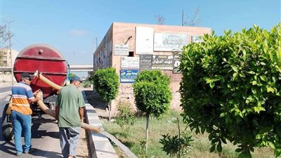 رفع 215 طنا من تراكمات القمامة بمركز إيتاي البارود بالبحيرة