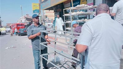 حملة مكبرة لإزالة 216 حالة إشغال بوادى النطرون