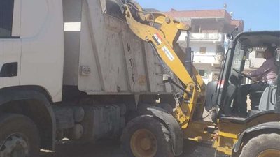 حملة نظافة مكبرة بقرية كوم بالدلنجات