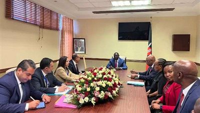 وزير الخارجية يؤكد عمق العلاقات الثنائية بين مصر وكينيا