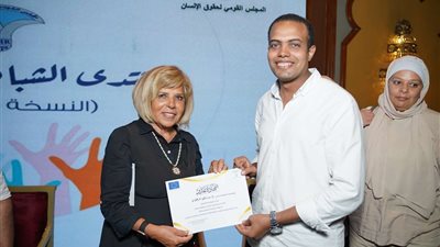 المجلس القومي لحقوق الإنسان يكرم الزميل عبدالله عرجون