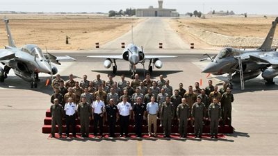 ختام فعاليات التدريب الجوي المصري ـ الفرنسي المشترك (آمون -24)