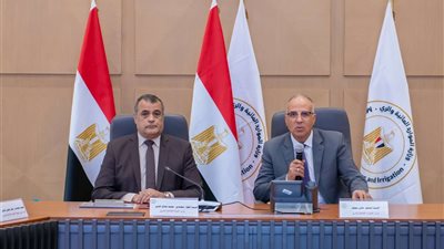 وزيرا الرى والإنتاج الحربى يبحثان سير تنفيذ المشروعات  المشتركة