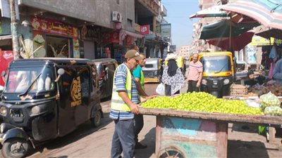 حملات مكبرة لرفع حالات الإشغال فى 3 مراكز بمحافظة البحيرة