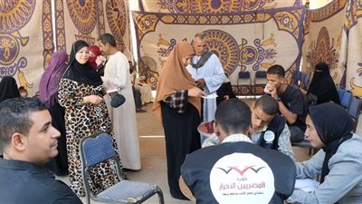 المصريين الأحرار تنظم قافلة طبية مجانية بسوهاج